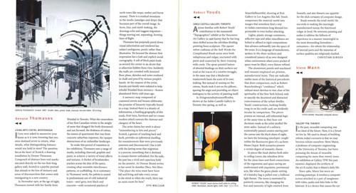 Spread for "Rewind: Robert Youds" from the Winter 2001 issue.