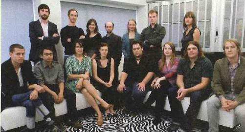 Photo of the 2007 RBC Canadian Painting Competition semifinalists, runners-up and winners by Erin Riley.