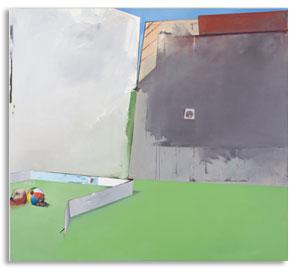 The winning painting by Alexis Lavoie