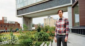 Daniel Barrow at the High Line in Manhattan, June 2010 / photo Stephanie Noritz