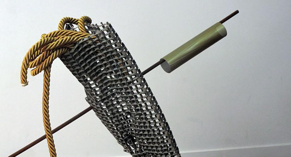 Georgia Dickie Smoking Gun Sculpture 2012