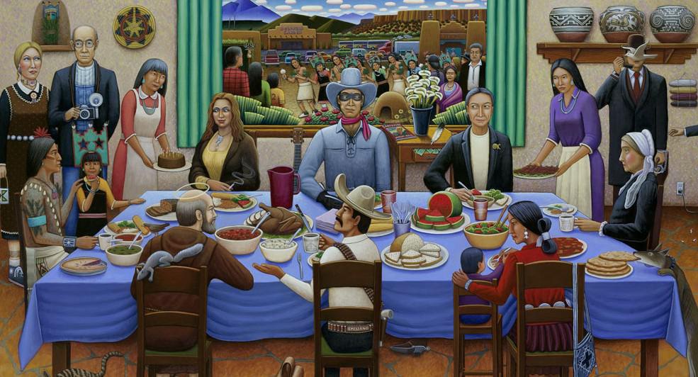 David Bradley Pueblo Feast Day 2005 2005 © Ethnologisches Museum SMB / photo Claudia Obrocki