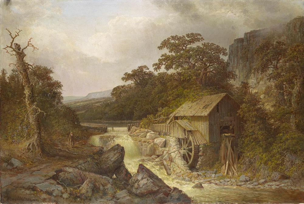 Homer Watson <em>The Pioneer Mill</em> 1881 Courtesy Royal Collection Trust © HM Queen Elizabeth II 