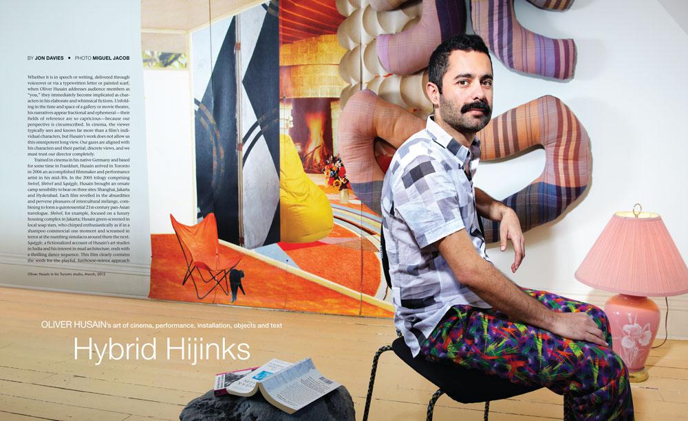 Opening spread of 