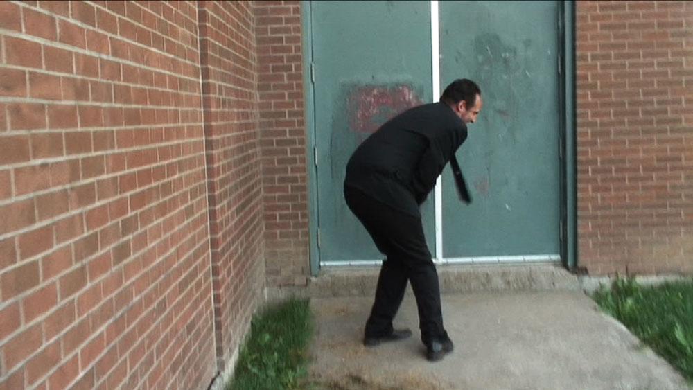 Milutin Gubash <em>Born Rich, Getting Poorer, episode 2, “Let’s Go to Kingston ON!” </em> 2008 Video still Courtesy the artist and Galerie Joyce Yahouda