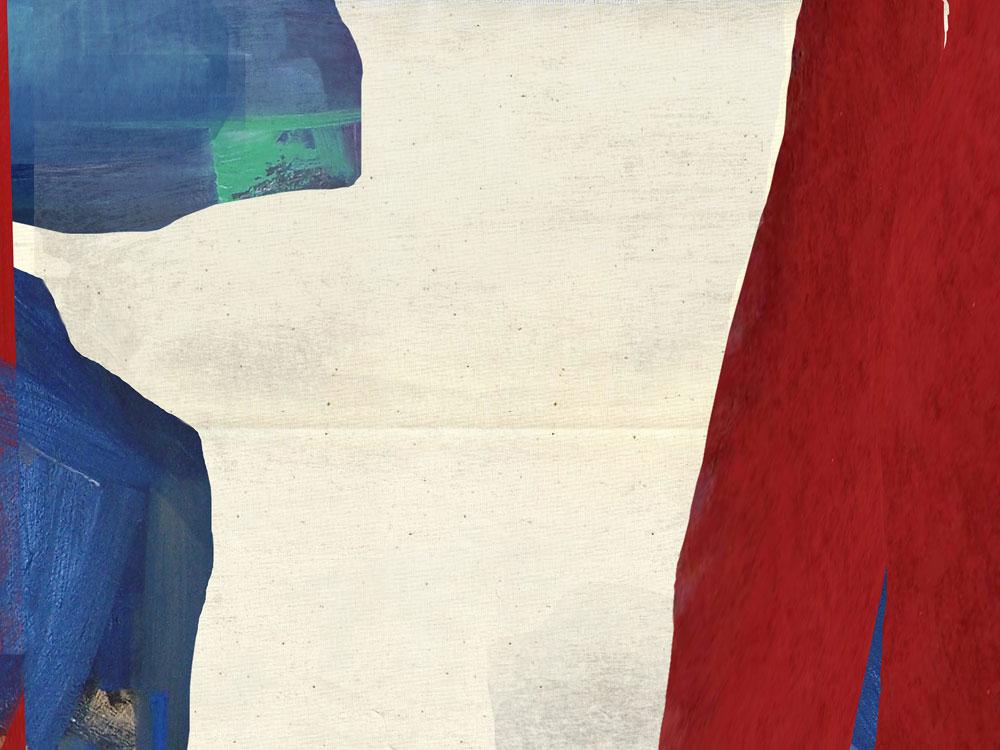 Milutin Gubash <em>Tito (1), After Slobodan “Boki” Radanovic from the late 1950s (based on the recollection of my father, who said his paintings looked “like maps, but not of Yugoslavia…”)</em> 2010 Courtesy the artist and Galerie Joyce Yahouda