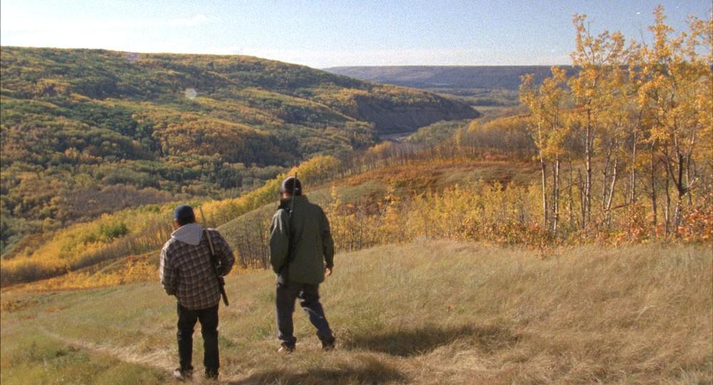Brian Jungen and Duane Linklater Modest Livelihood 2012 Film still Courtesy the artists and Walter Phillips Gallery The Banff Centre