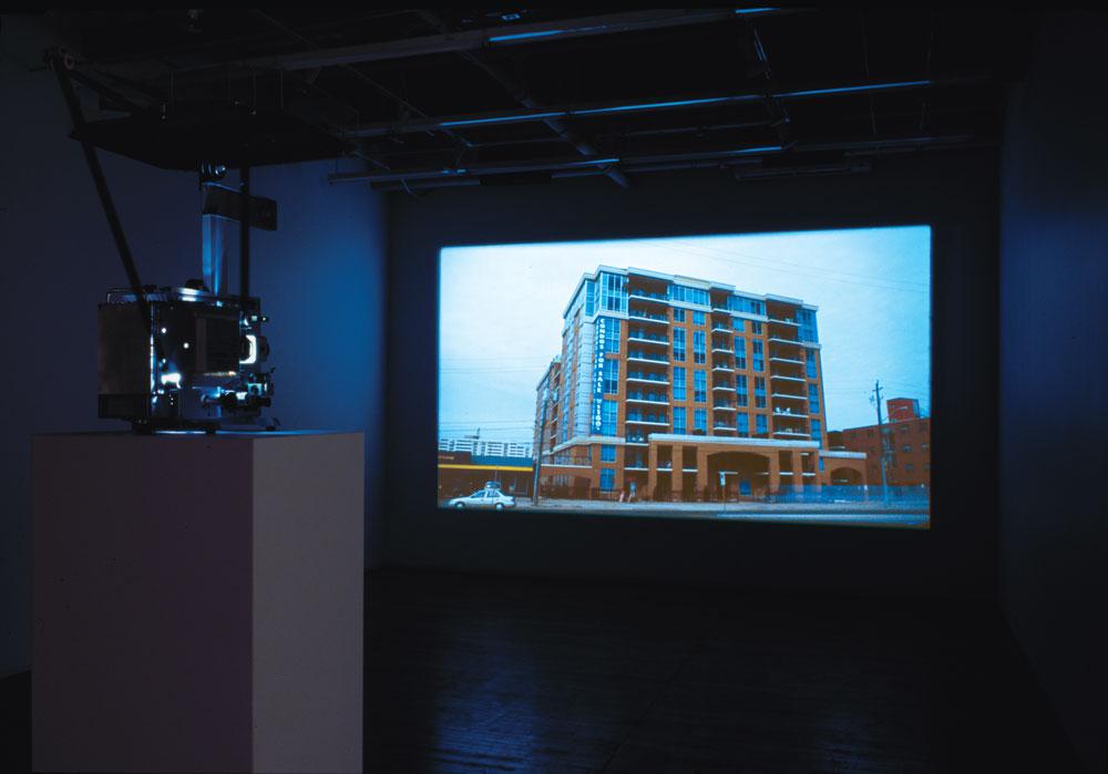 Daniel Young & Christian Giroux <em>Every Building, or Site, that a Building Permit was Issued for a New Building in Toronto in 2006</em> 2008 Installation view at Prefix ICA Courtesy the artists / photo Peter MacCallum
