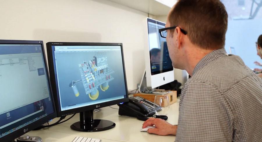 A still from Canadian Art's COPA-nominated video on careers in graphic design.