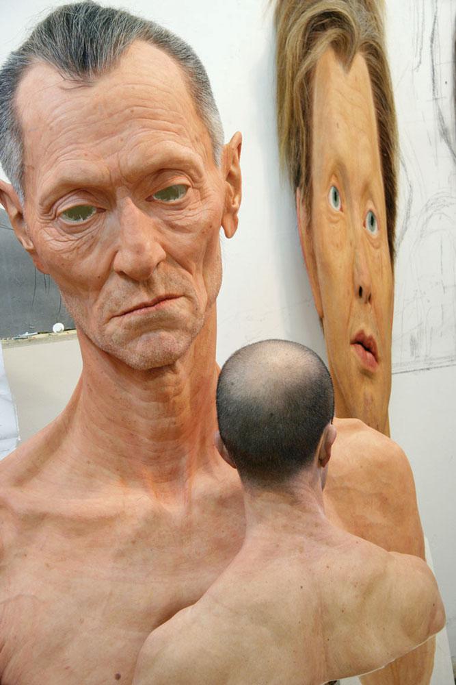 Evan Penny, <em>Murray #3, Variation of 3</em>, 2008 Production image © Evan Penny 2012