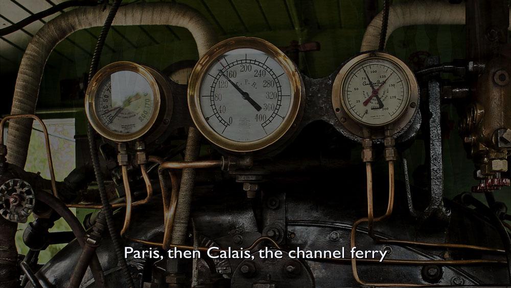 Vera Frenkel, <em>The Eloper</em> from <em>The Blue Train</em>, 2012 Film still Courtesy of the artist