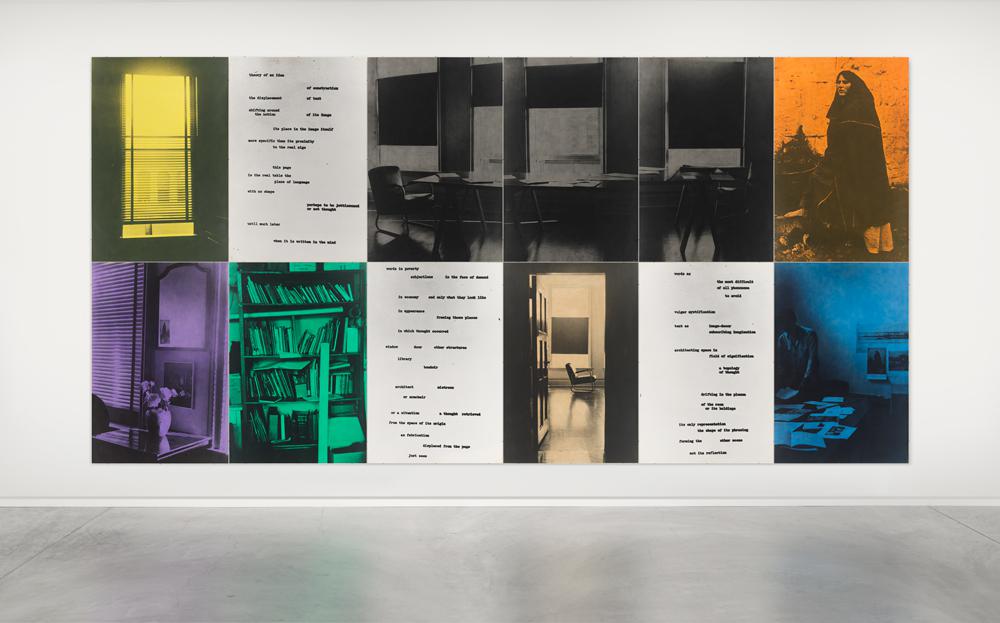Ian Wallace <em>Image/Text</em> 1979 Courtesy of the Vancouver Art Gallery / photo Trevor Mills