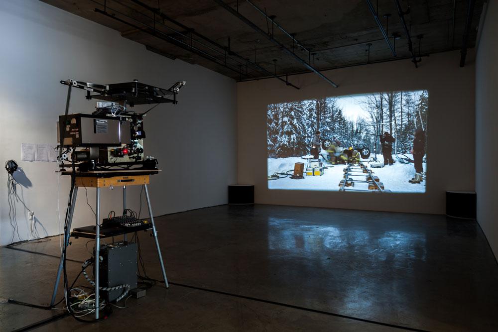 Amanda Dawn Christie <em>Off Route 2</em> 2011 Installation view / photo Sebastien Lapointe