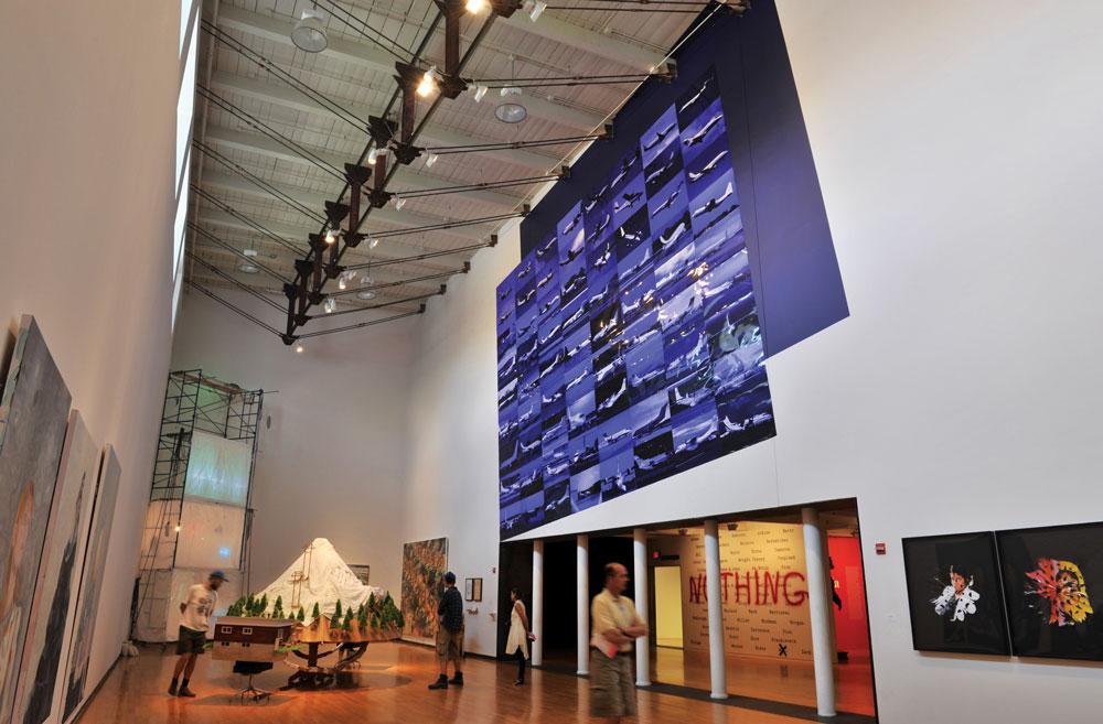 Installation view of 