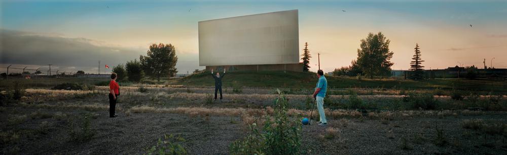 Milutin Gubash <em>Drive-In</em> from the series <em>Near & Far</em> 2004 Courtesy the artist / Galerie Joyce Yahouda