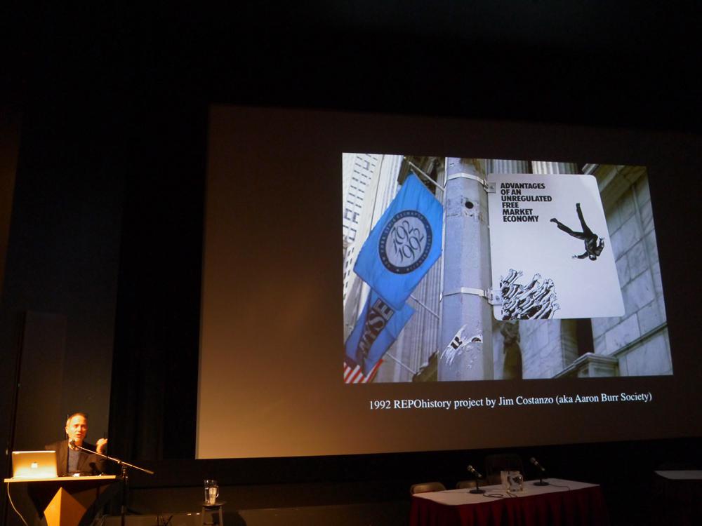 Gregory Sholette’s presentation in the “States & Markets” session at Institutions By Artists, October 13, 2012 