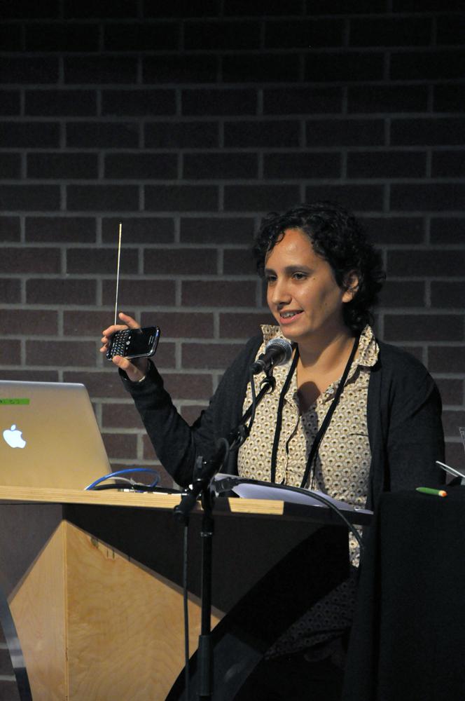 Andrea Francke presents Piracy Project at Institutions By Artists, October 13, 2012