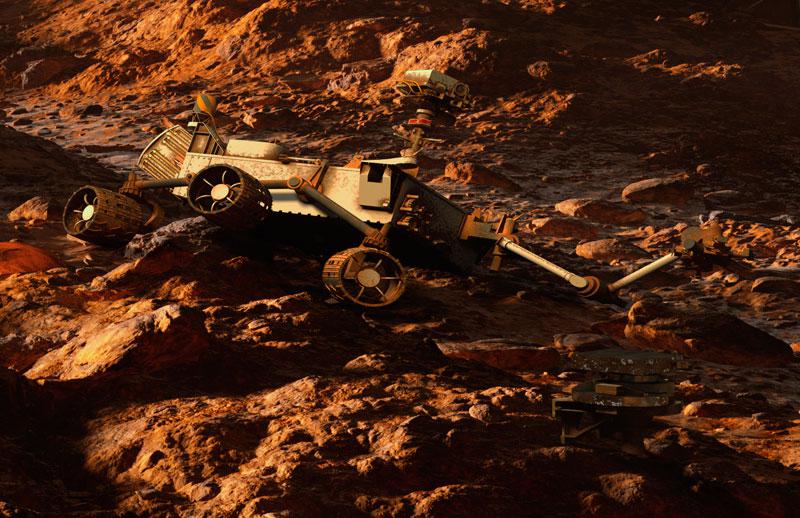 Kelly Richardson <em>Mariner 9</em> 2012 Video still Courtesy of the artist and Birch Libralato