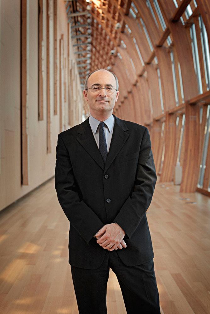 Art Gallery of Ontario director Matthew Teitelbaum in its Galleria Italia / photo courtesy of the AGO