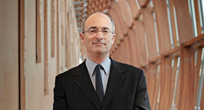 Art Gallery of Ontario director Matthew Teitelbaum in its Galleria Italia / photo courtesy of the AGO