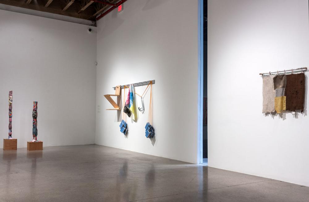 Works by Derek Sullivan and Gareth Moore at the Sobey Art Award shortlist exhibition at MOCCA / photo MOCCA/Fayiaz Chunara