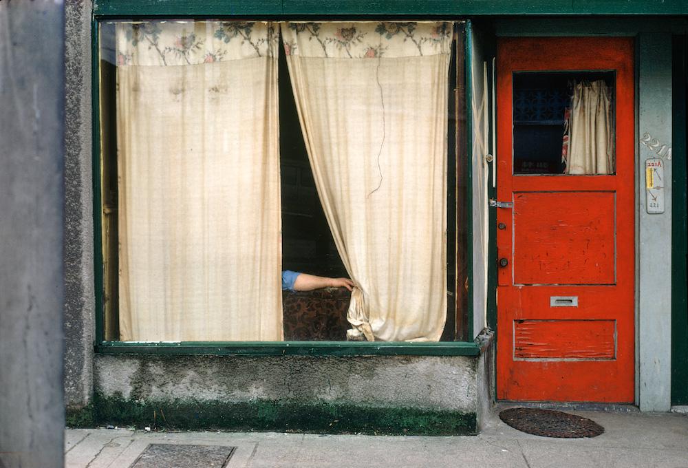 Fred Herzog <em>Curtains</em> 1972 Courtesy Equinox Gallery