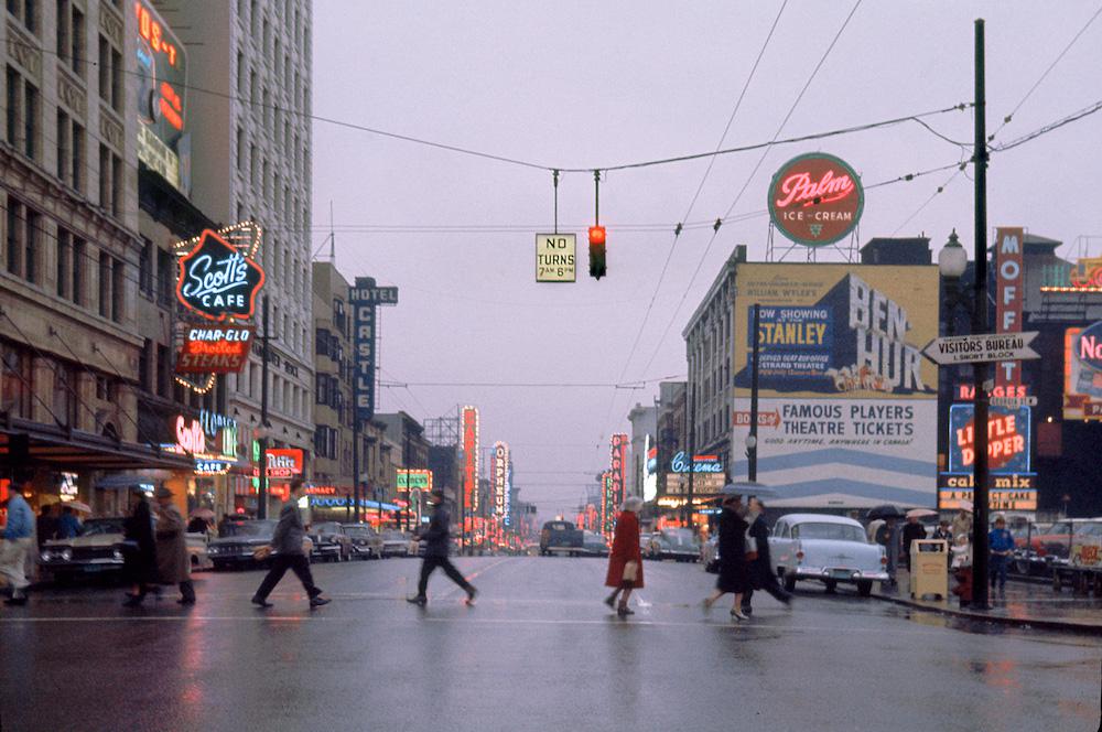 Fred Herzog <em>Crosswalk</em> 1960 Courtesy Equinox Gallery