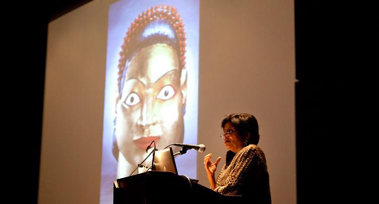 Vishakha N. Desai discusses the work of Ravinder Reddy during her lecture “Asian Art in Global Context: The Role of Contemporary Art in Rapidly Changing Economies and Cultures”