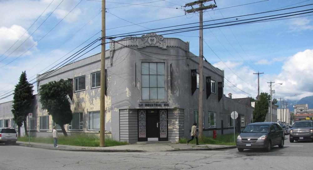 A view of 281 Industrial Avenue in Vancouver, soon to be converted into studios