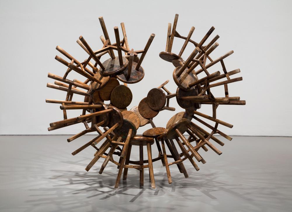 Ai Weiwei <em>Grapes</em> 2010 Installation view Courtesy Larry Warsh and Hirshhorn Museum, Washington / photo Cathy Carver