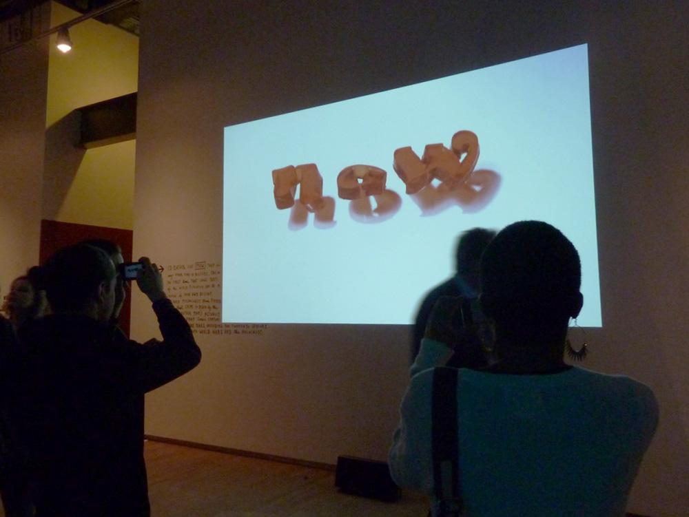Stefan Sagmeister “The Happy Show” 2013 Installation view Courtesy Design Exchange / photo Barbara Solowan