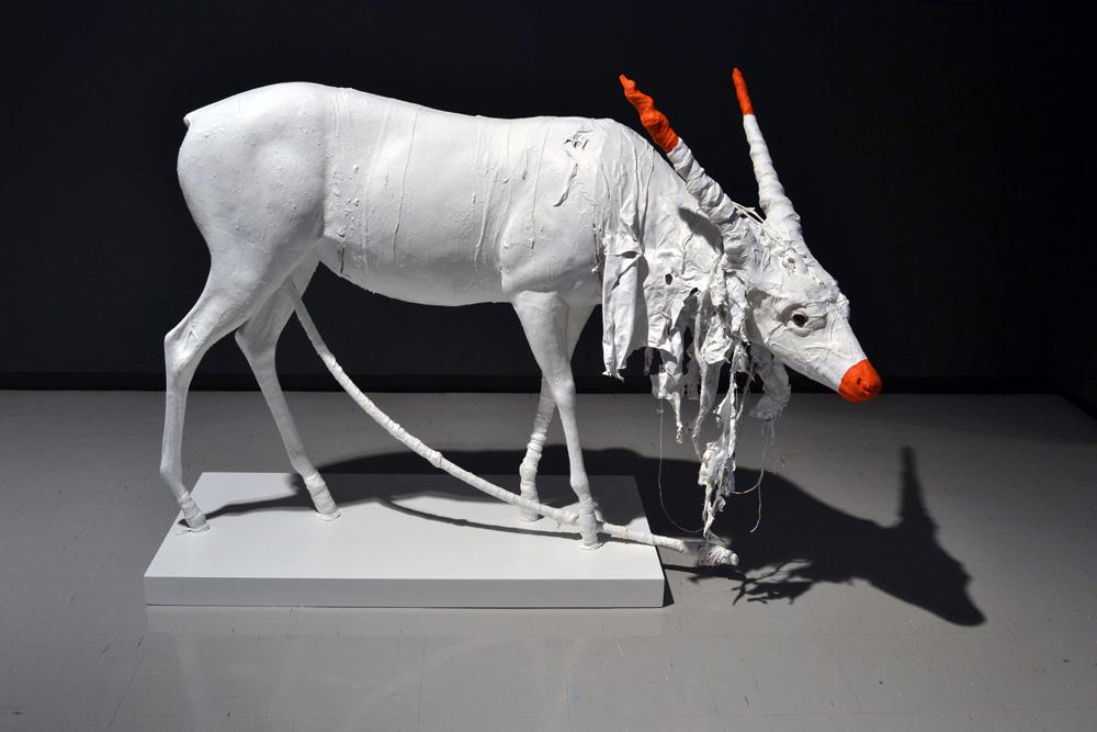 Michael Dudeck <em>Esed</em> 2012 Installation view Courtesy Winnipeg Art Gallery / photo Elaine Stocki