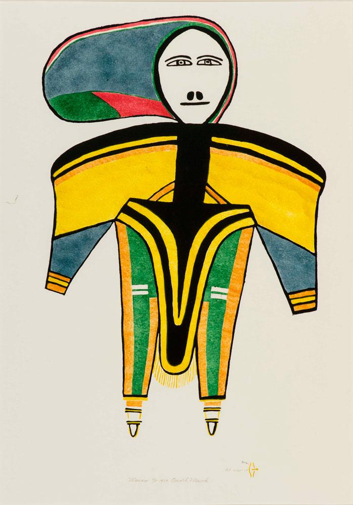 Jessie Oonark <em>Woman</em> 1970 Courtesy Winnipeg Art Gallery