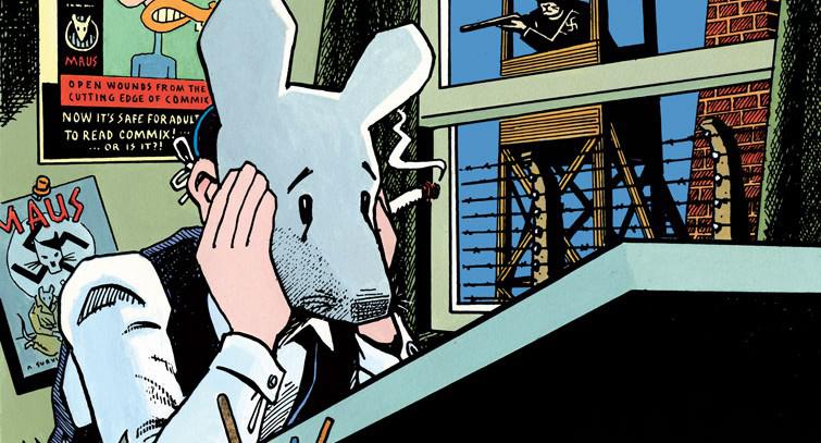 Art Spiegelman Self Portrait with Maus Mask 1989 Courtesy the artist