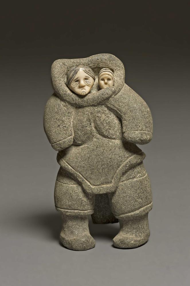 Sheokjuk Oqutaq <em>Mother and Child</em> 1952 Courtesy Winnipeg Art Gallery