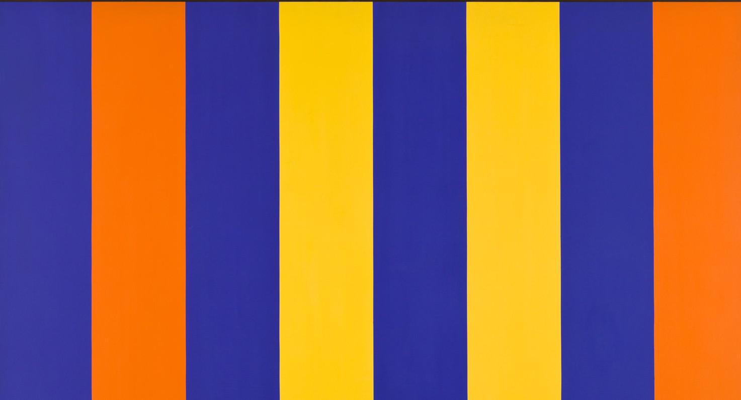 Guido Molinari Orange-Blue Space 1964 / photo Idra Labrie, MNBAQ (Image 1/4)