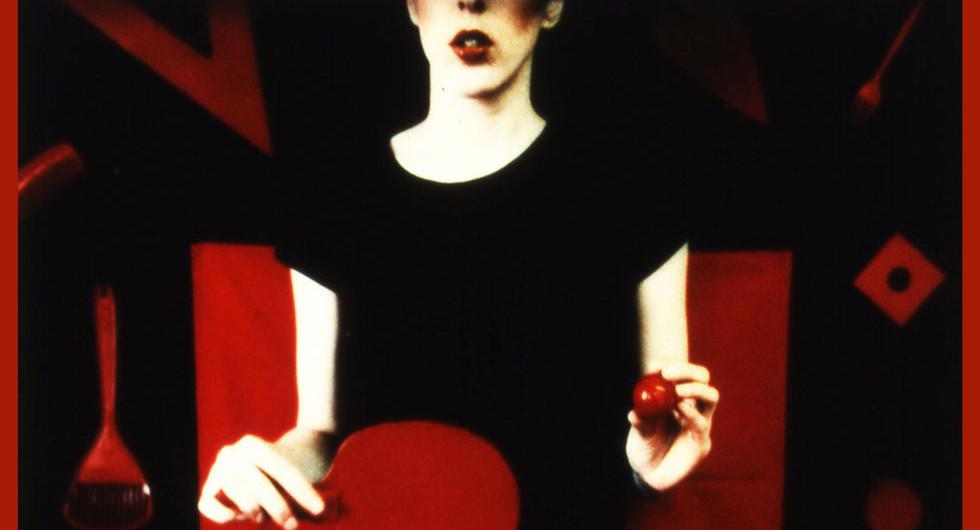 Barbara Astman untitled (ping pong paddle), series: Red 1981 Courtesy Corkin Gallery (Image 1/14)