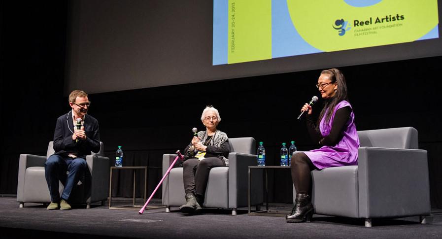 Bill Clarke, Dorothy Vogel and Megumi Sasaki at the opening night of RAFF 2013 / photo Emma McIntyre Bill Clarke, Dorothy Vogel and Megumi Sasaki at the opening night of RAFF 2013 / photo Emma McIntyre
