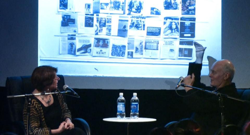 Scholar Christine Poggi and artist Ian Wallace at the Vancouver Art Gallery on January 29, 2013 Scholar Christine Poggi and artist Ian Wallace at the Vancouver Art Gallery on January 29, 2013