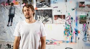 Kim Dorland in his Toronto studio, December 2012 / photo Lisa Petrole (Image 1/4)