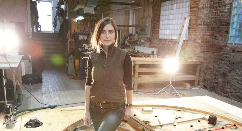 Marla Hlady in her Toronto studio