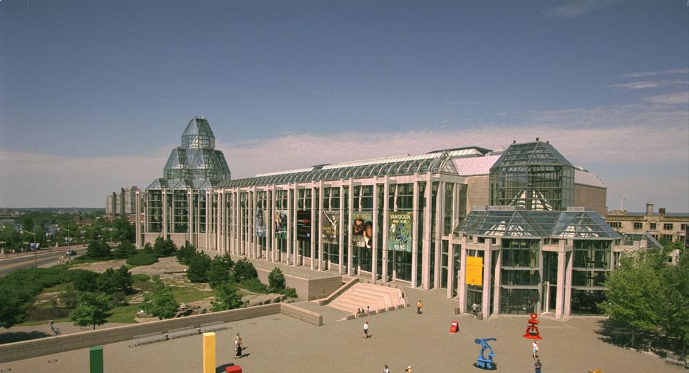 A view of the National Gallery of Canada