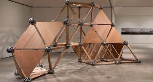 Sobey Art Award 2011 winners Daniel Young and Christian Giroux’s Mr. Smith at that year's prize exhibition (courtesy the artists and Diaz Contemporary) / photo Steve Farmer (Image 1/12)