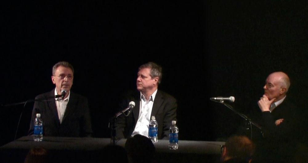 Victor Burgin, William Wood and Ian Wallace in conversation at the Vancouver Art Gallery Victor Burgin, William Wood and Ian Wallace in conversation at the Vancouver Art Gallery