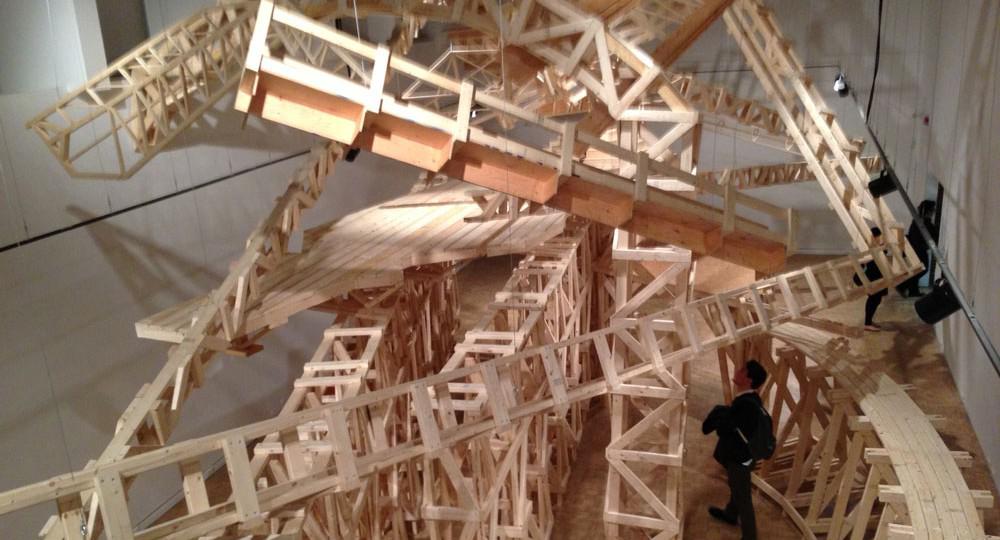 The Steve Higgins installation at MSVU Art Gallery / photo Leah Sandals (Image 1/7)