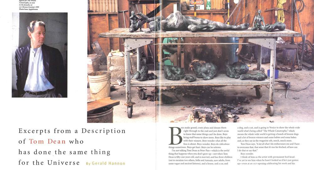 Spread from the Summer 1999 issue of Canadian Art