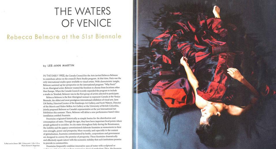 Rebecca Belmore, Venice Biennale 2005