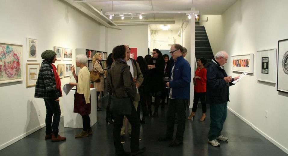 A view of the new Centre A space during a recent fundraiser / photo courtesy Centre A