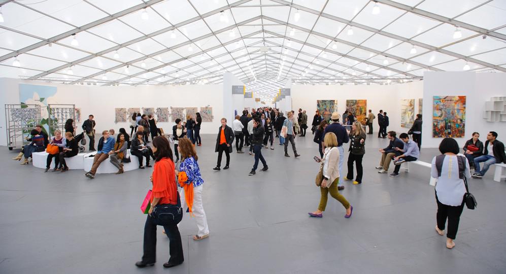 A view of the tent at Frieze New York last year / photo Graham Carlow/Frieze