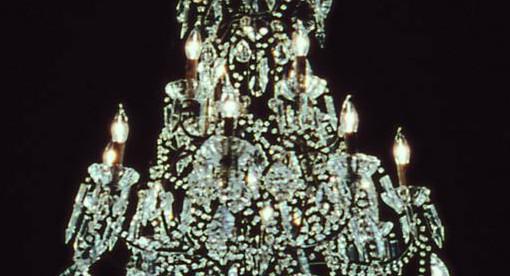 Rodney Graham Torqued Chandelier Release 2005 Courtesy Art Institute of Chicago © Rodney Graham